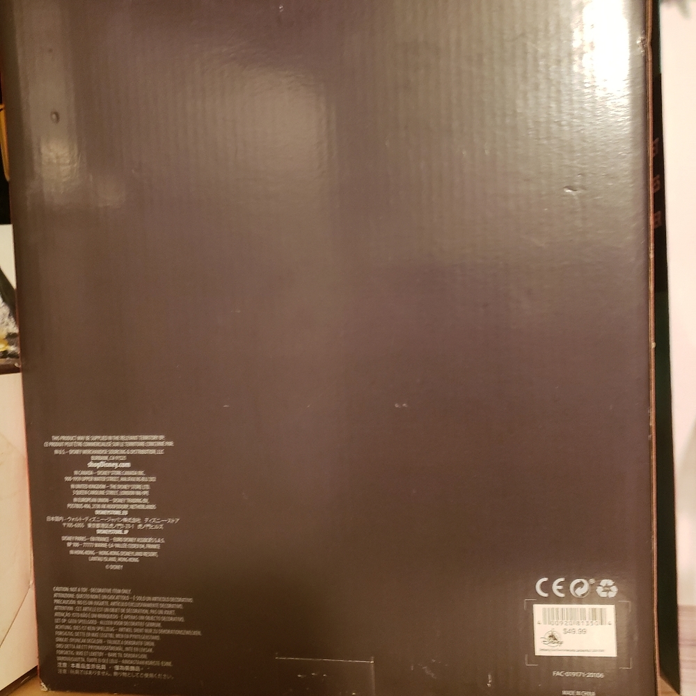 💜 Disney Countdown to Halloween Calendar House Castle Minnie Witch-Mickey - Picture 8 of 8